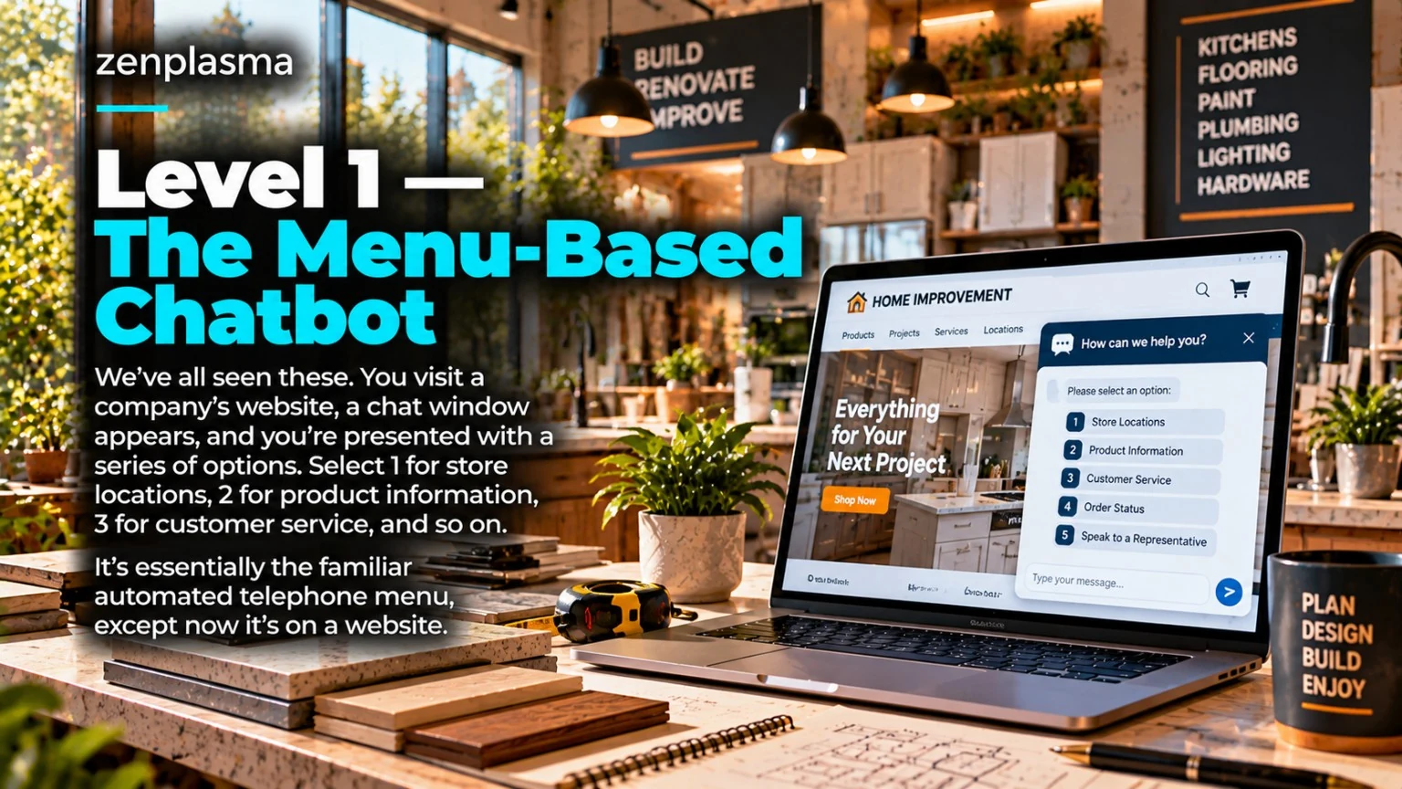 Level 1 — The Menu-Based Chatbot